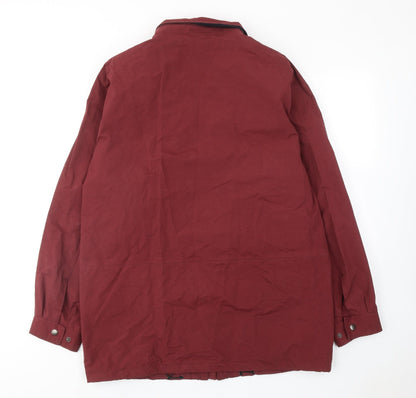 Mens UK Size M Tomos Beck Red Jacket