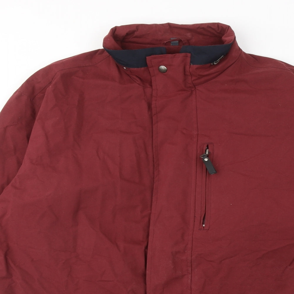 Mens UK Size M Tomos Beck Red Jacket