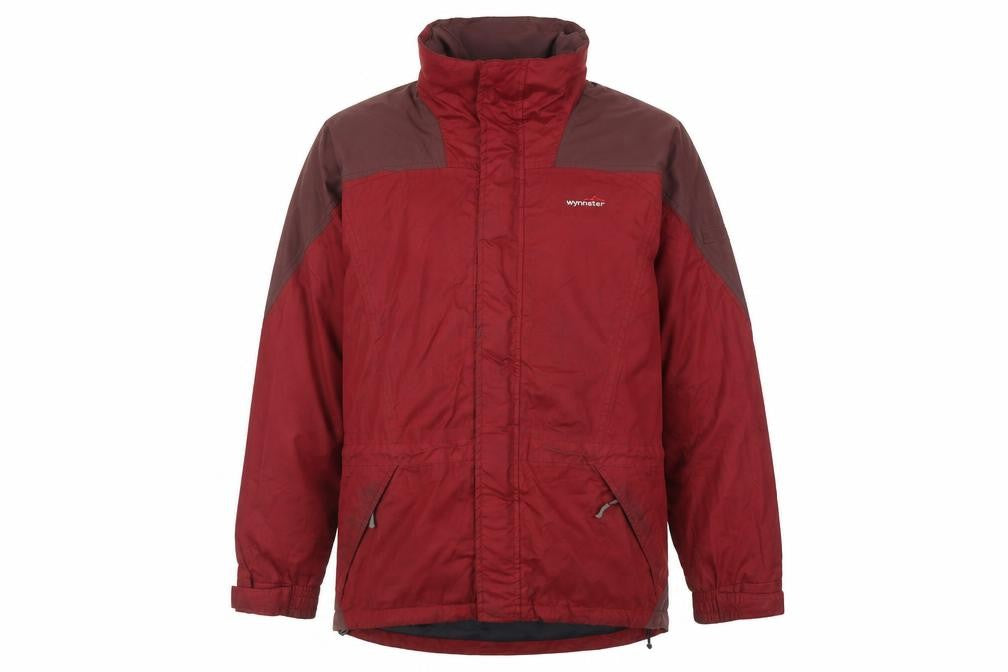Mens UK Size M Wynnster Red Windbreaker Coat