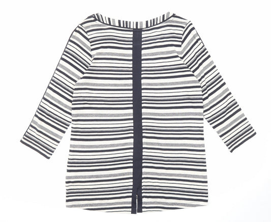 Womens UK Size 12 Per Una Multicoloured Basic Blouse