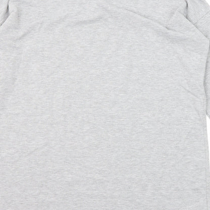 River Island Womens Grey Polyester Pullover Sweatshirt Size 8 Pullover - OH LA LA Long line