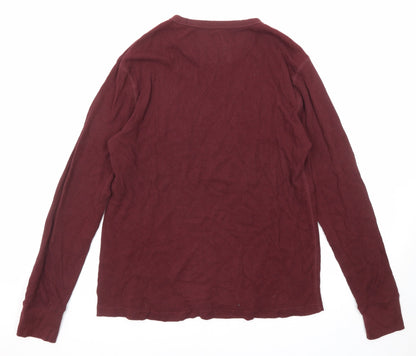 Gap Womens Purple Cotton Pullover Sweatshirt Size M Pullover