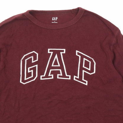 Gap Womens Purple Cotton Pullover Sweatshirt Size M Pullover