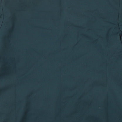 Liz Claiborne Womens Green Wool Jacket Suit Jacket Size 16