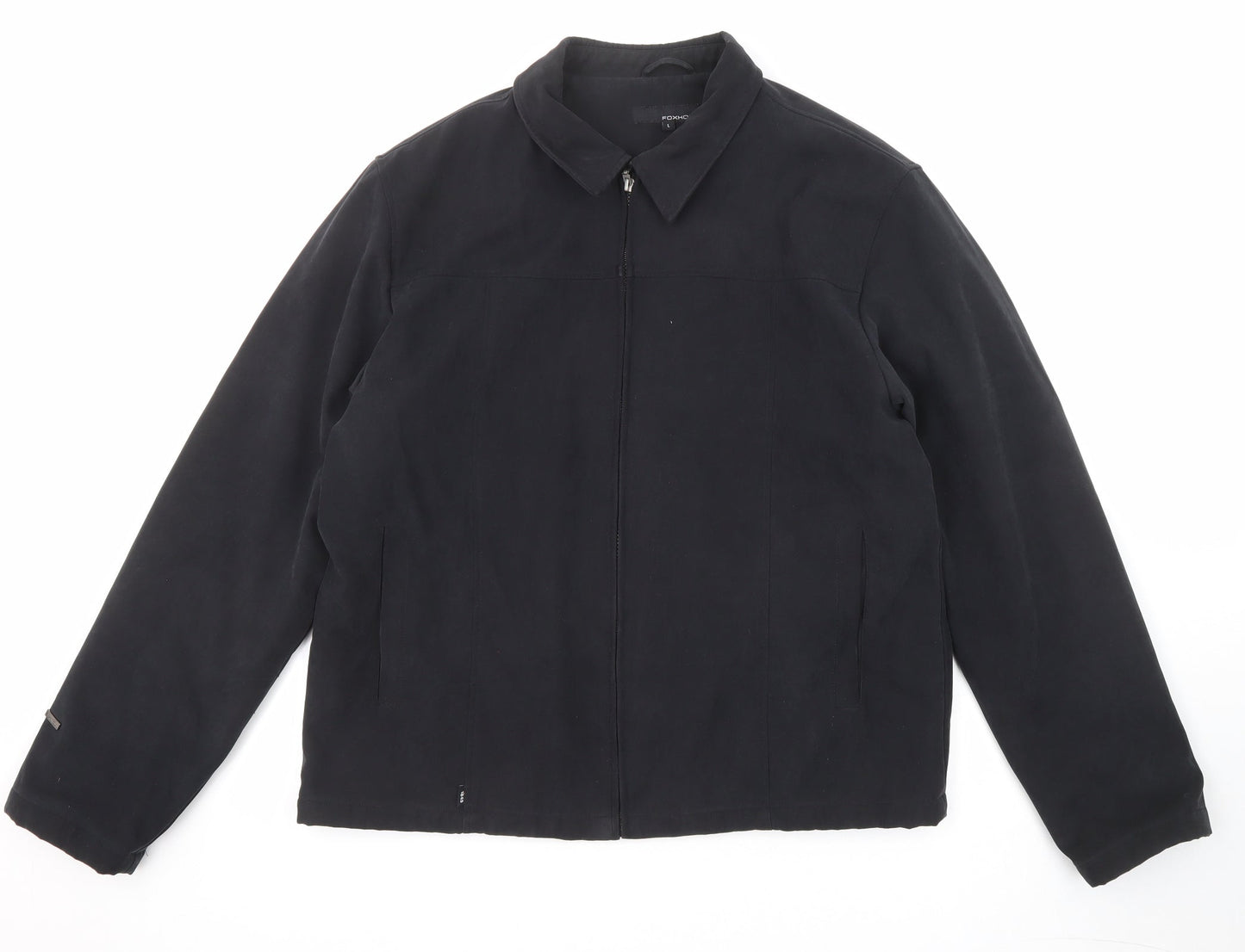 Mens UK Size L Fox Hole Black Jacket