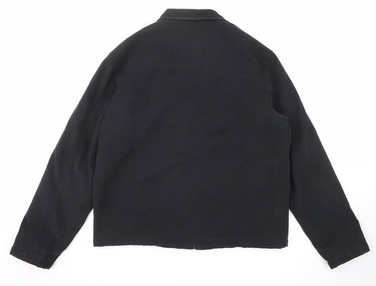 Mens UK Size L Fox Hole Black Jacket