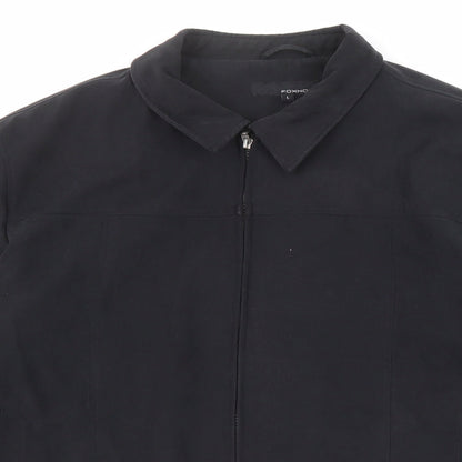 Mens UK Size L Fox Hole Black Jacket