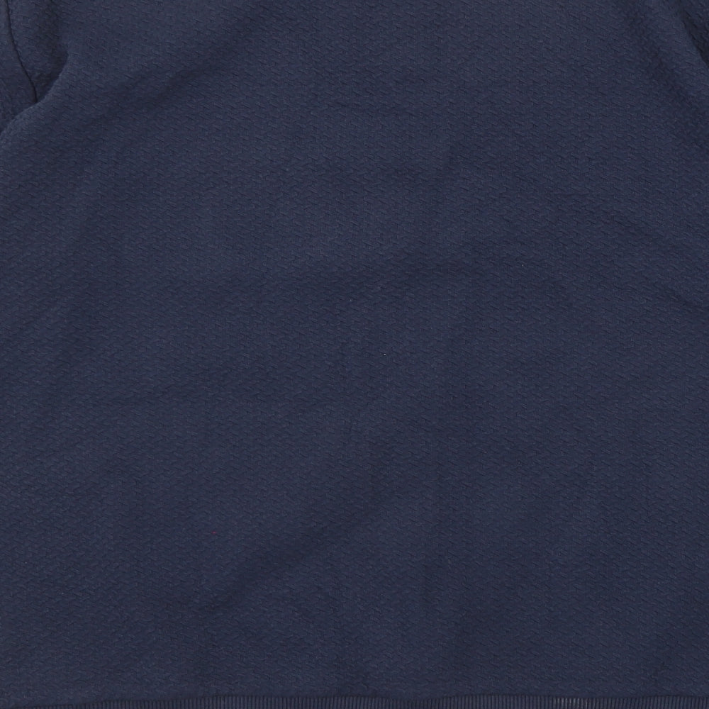 No Excess Mens Blue Cotton Pullover Sweatshirt Size XL