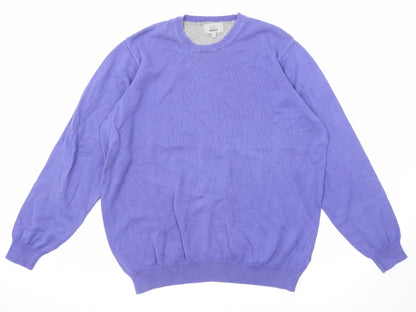 Womens UK Size L Marks and Spencer Purple Pullover Jumper