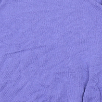 Womens UK Size L Marks and Spencer Purple Pullover Jumper