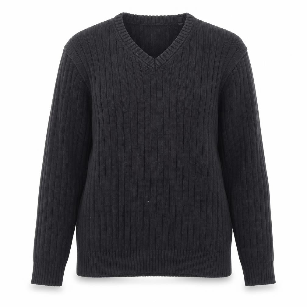 Womens UK Size M C&A Black Pullover Jumper