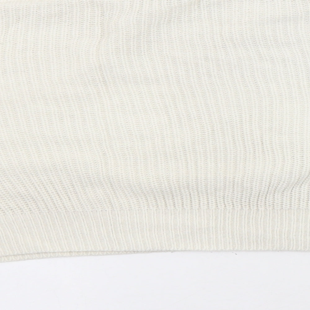 Womens UK Size M Divided by H&M Ivory Pullover Jumper
