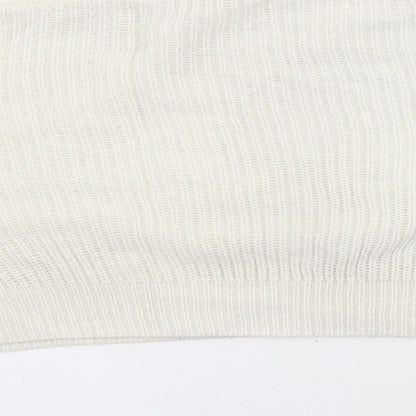 Womens UK Size M Divided by H&M Ivory Pullover Jumper