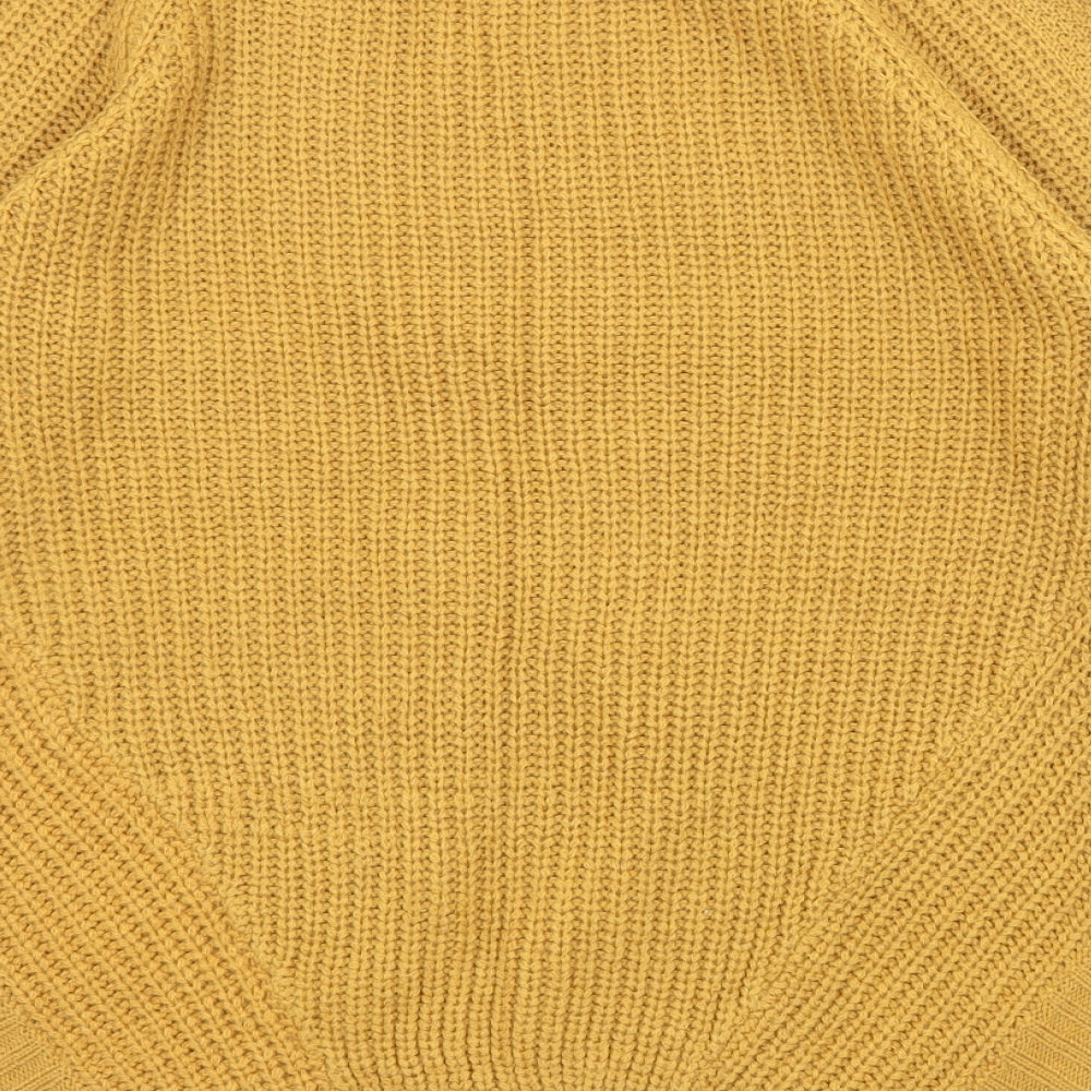 Womens UK Size 8 Select Yellow Pullover Jumper