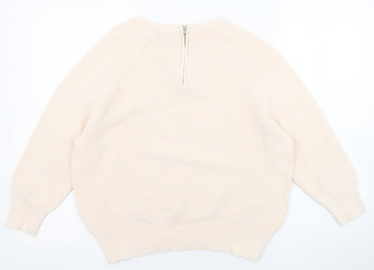Womens UK Size 16 Amara Pink Pullover Jumper