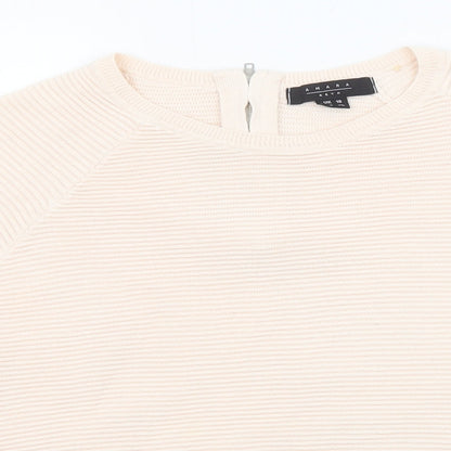 Womens UK Size 16 Amara Pink Pullover Jumper