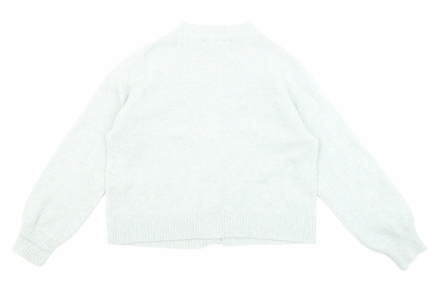 Womens UK Size S VERO MODA Blue Cardigan Jumper