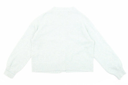 Womens UK Size S VERO MODA Blue Cardigan Jumper