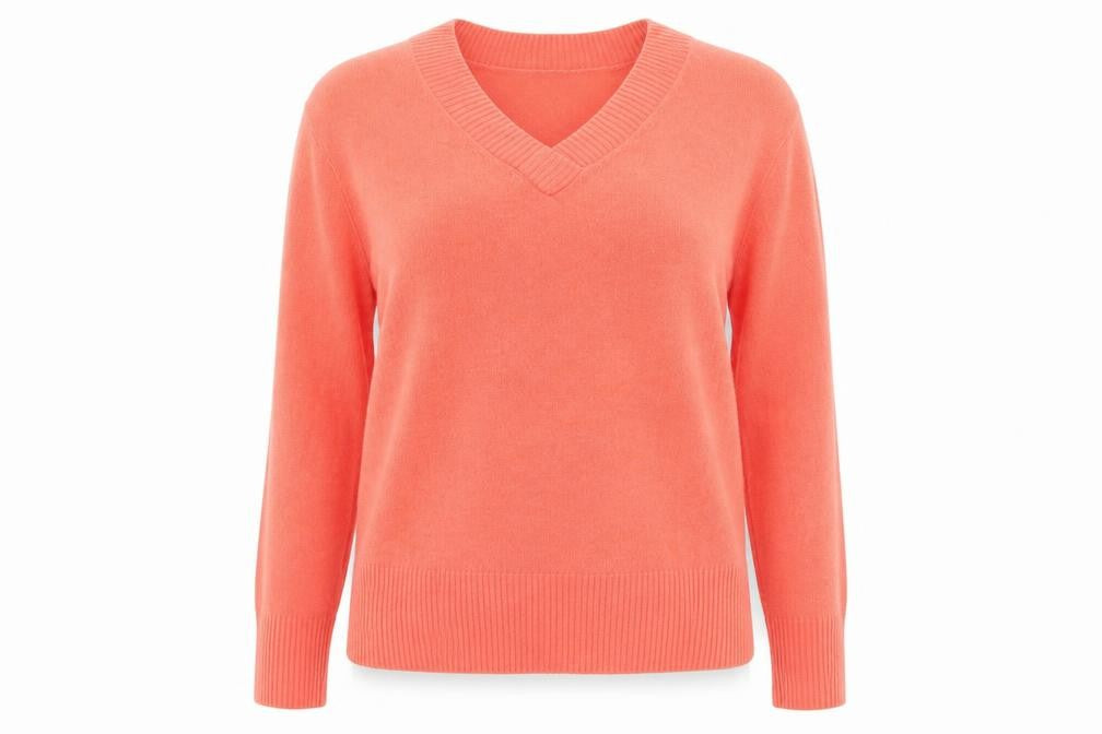 Womens UK Size 8 Marks and Spencer Red Pullover Jumper