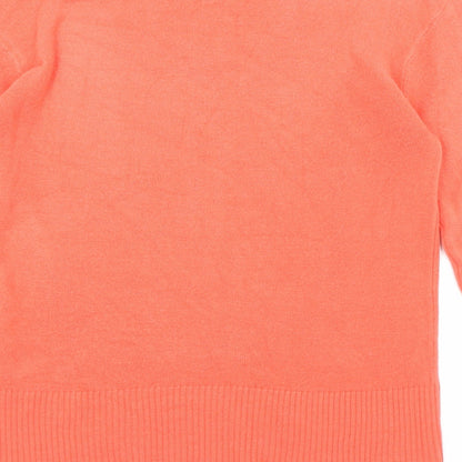 Womens UK Size 8 Marks and Spencer Red Pullover Jumper