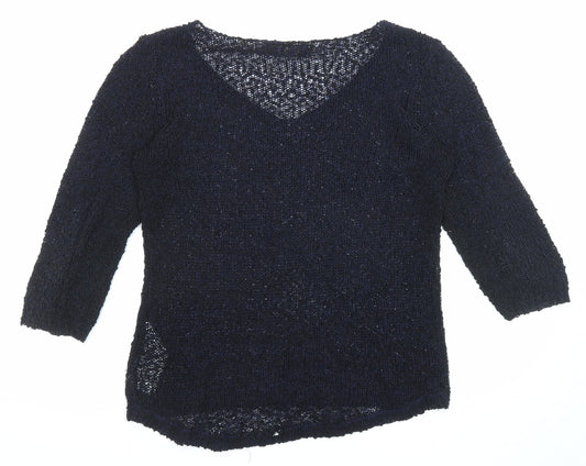 Womens UK Size S Only Black Pullover Jumper