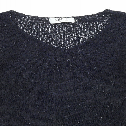 Womens UK Size S Only Black Pullover Jumper