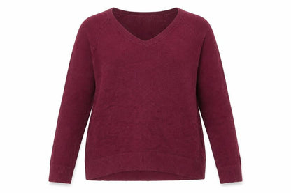 Womens UK Size M Gap Purple Pullover Jumper