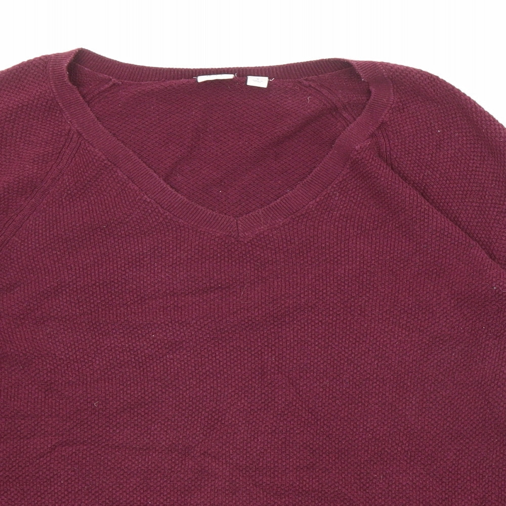 Womens UK Size M Gap Purple Pullover Jumper