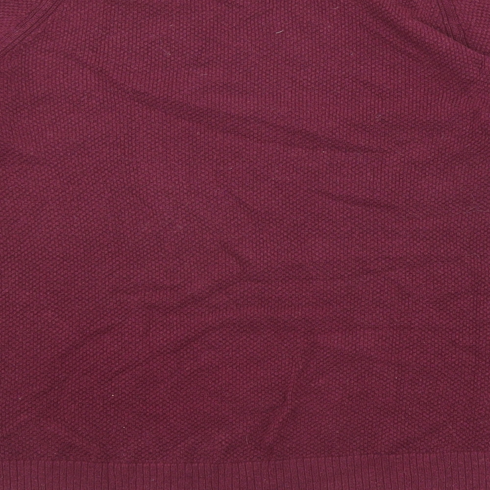 Womens UK Size M Gap Purple Pullover Jumper