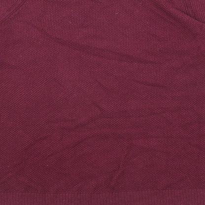 Womens UK Size M Gap Purple Pullover Jumper