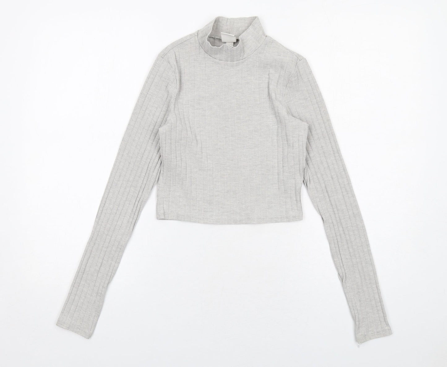Womens UK Size XS H&M Grey Pullover Jumper