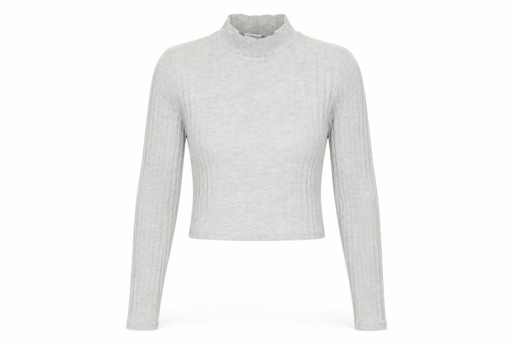 Womens UK Size XS H&M Grey Pullover Jumper