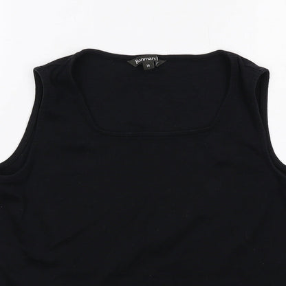 Womens UK Size 14 Bonmarché Black Basic Tank