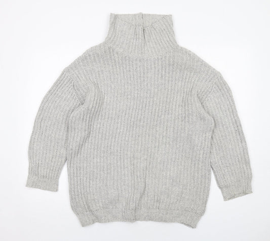 Womens UK Size S BDG Grey Pullover Jumper