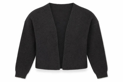 Womens UK Size S Boohoo Grey Cardigan Jumper