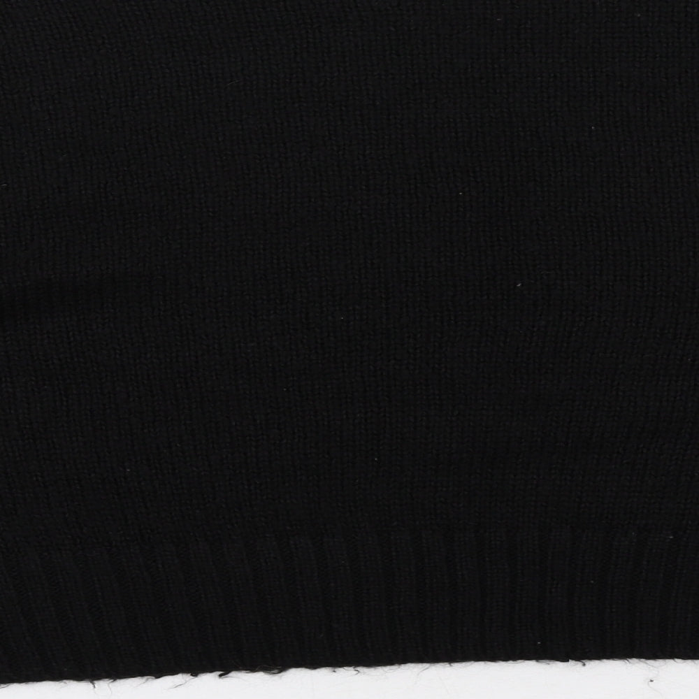 Womens UK Size L New Look Black Pullover Jumper