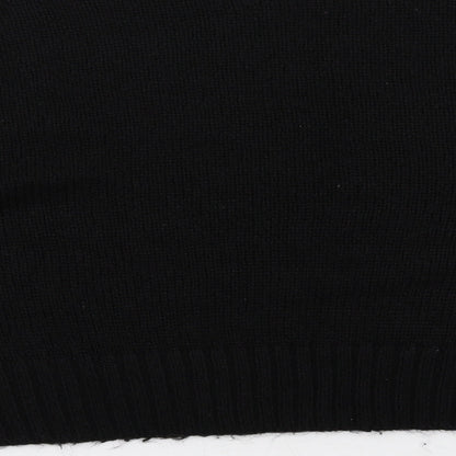 Womens UK Size L New Look Black Pullover Jumper