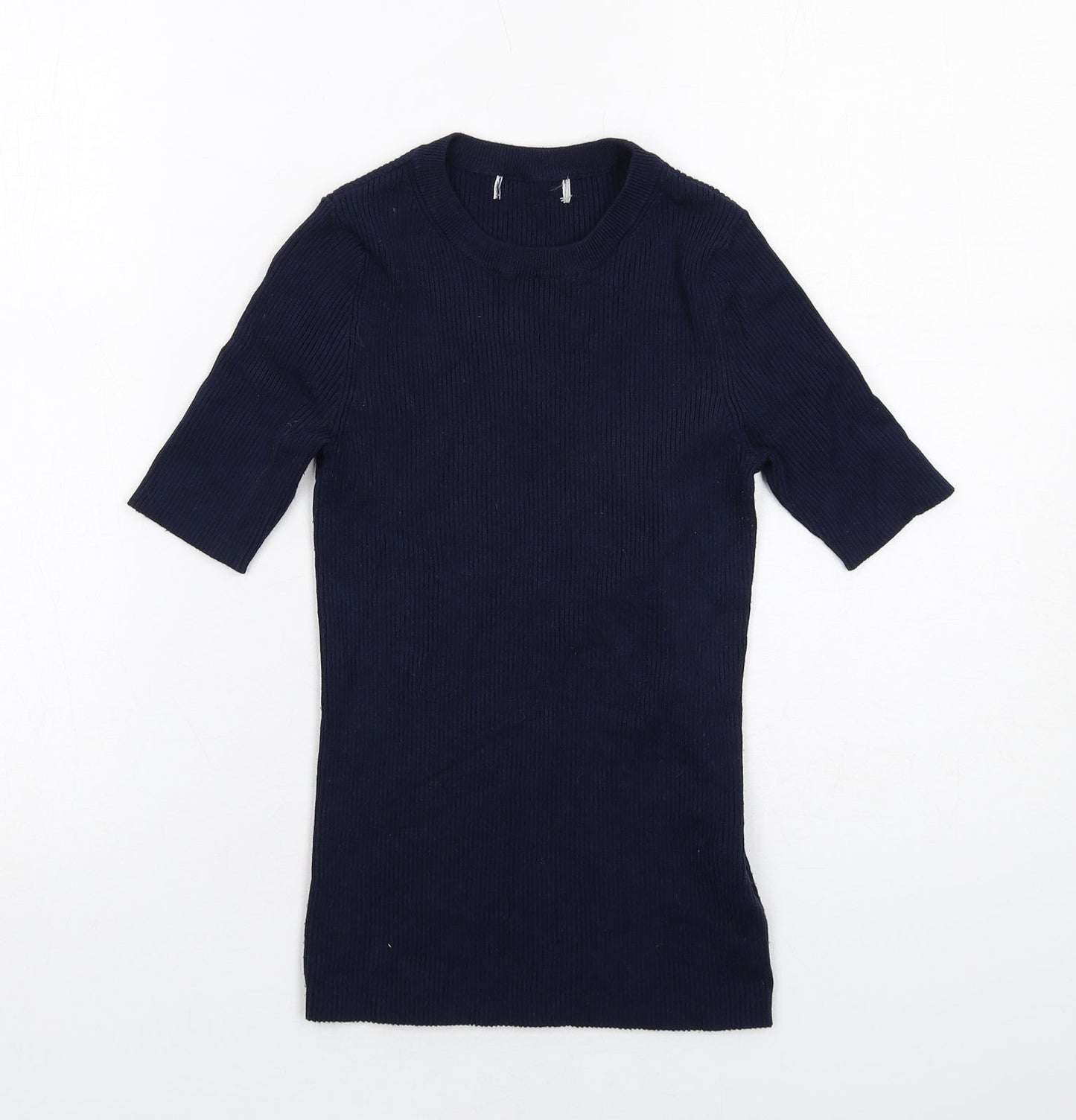 Womens UK Size S Marks and Spencer Blue Pullover Jumper
