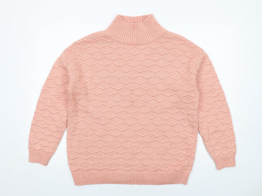 Womens UK Size M NEXT Pink Pullover Jumper