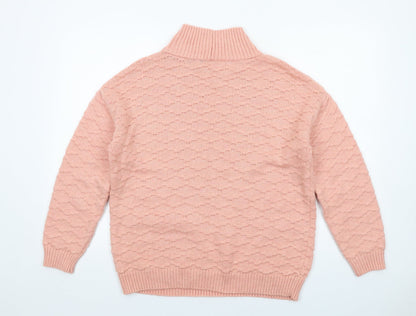 Womens UK Size M NEXT Pink Pullover Jumper
