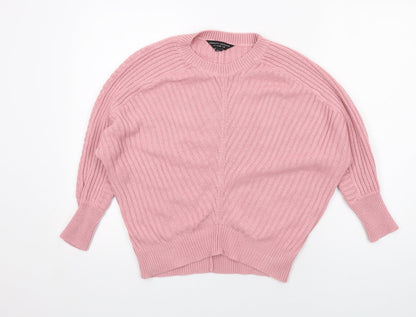 Womens UK Size 8 Dorothy Perkins Pink Pullover Jumper