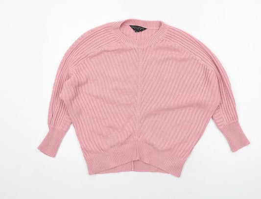 Womens UK Size 8 Dorothy Perkins Pink Pullover Jumper