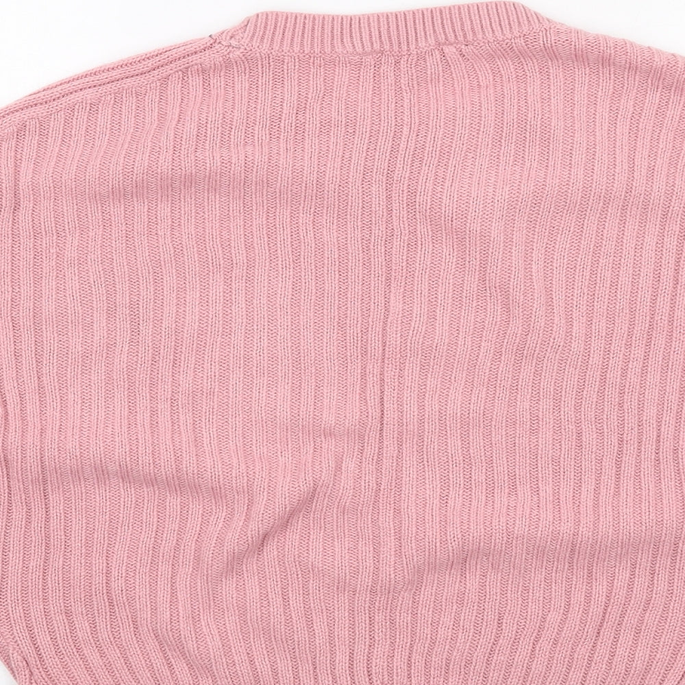 Womens UK Size 8 Dorothy Perkins Pink Pullover Jumper