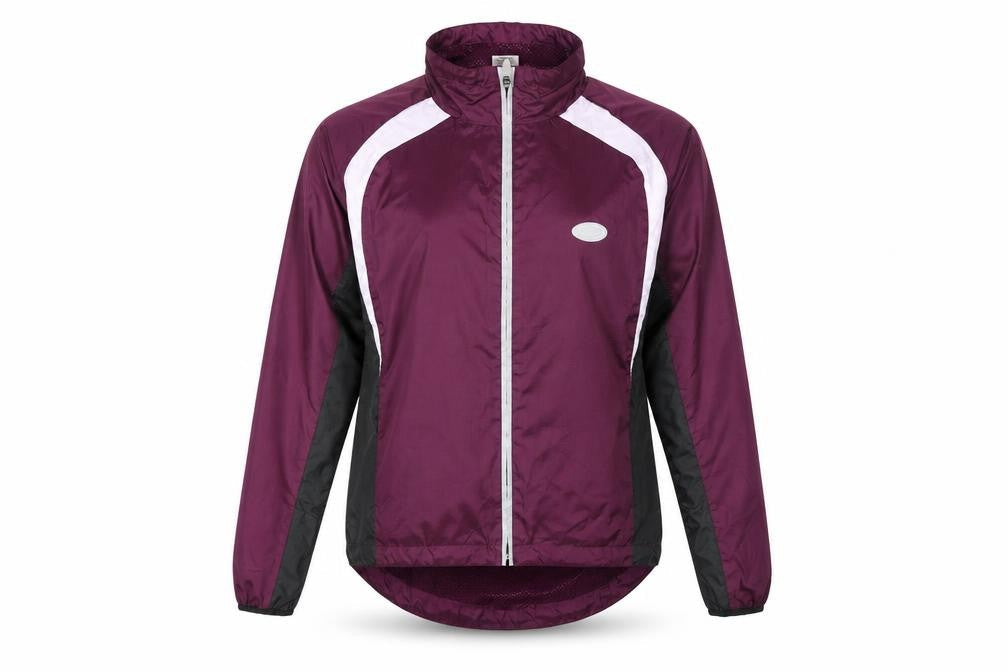 Womens UK Size 12 Crane Sports Purple Windbreaker Coat