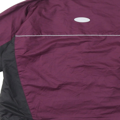 Womens UK Size 12 Crane Sports Purple Windbreaker Coat