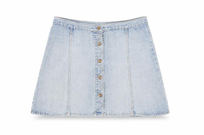 Womens UK Size M Divided by H&M A-Line Denim Skirt