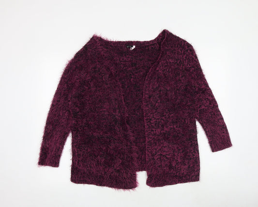 Womens UK Size S H&M Purple Cardigan Jumper