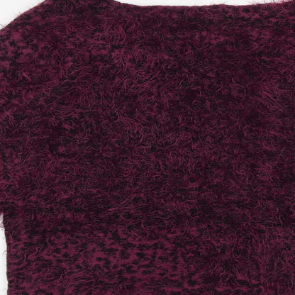 Womens UK Size S H&M Purple Cardigan Jumper