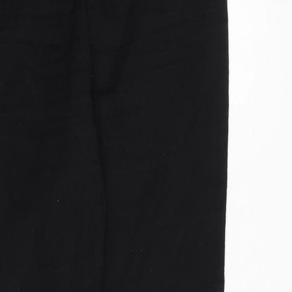 Womens UK Size 10 Papaya Regular Fit Jegging Black Jeans