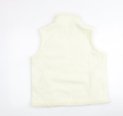 Womens UK Size L Anna Rose Ivory Gilet